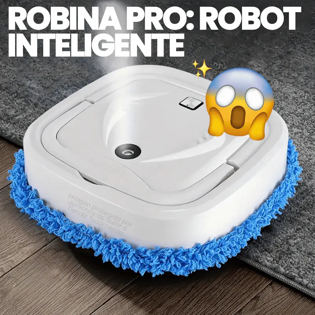 BRILLADORA ASPIRADORA ROBOT BRUSH MOPPER