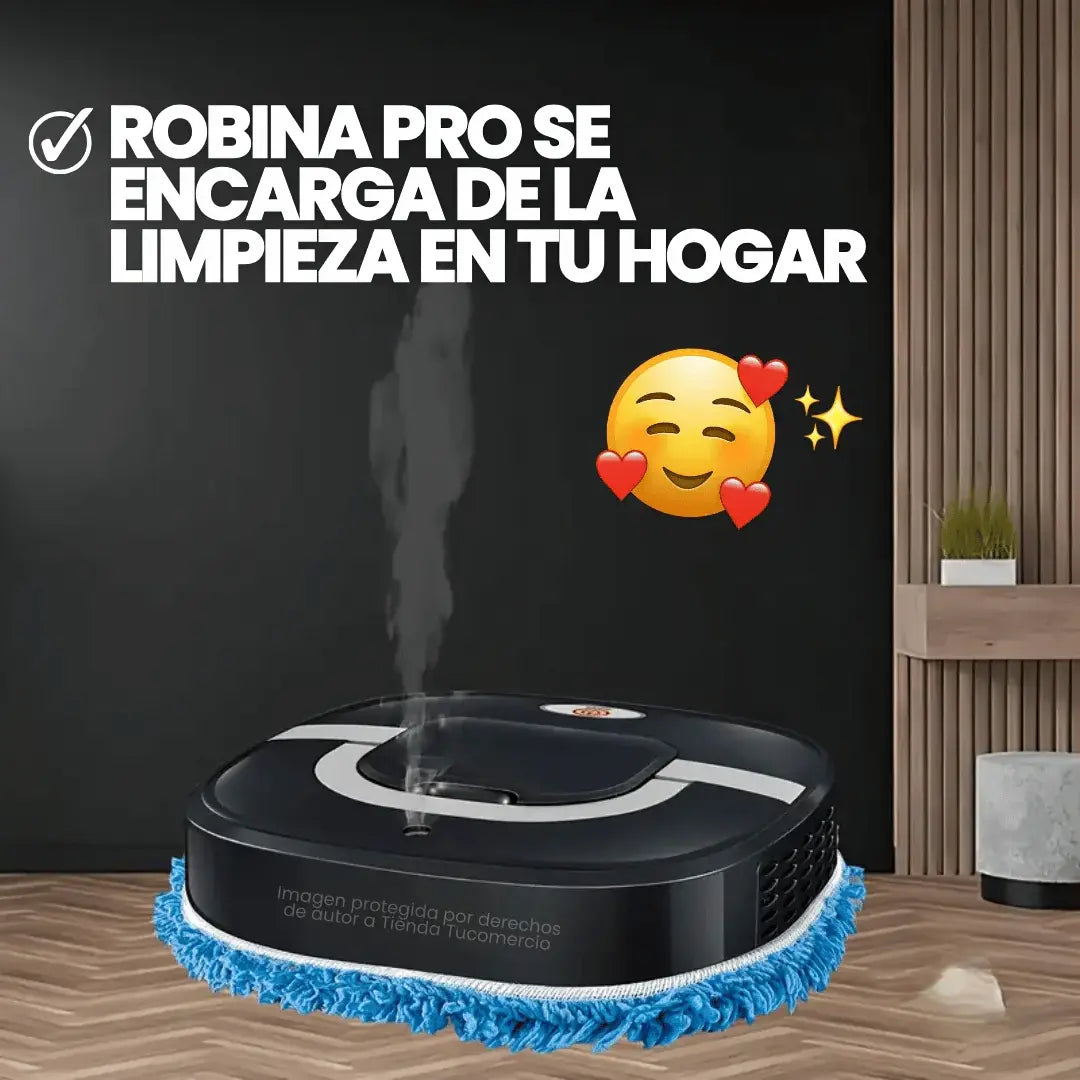 BRILLADORA ASPIRADORA ROBOT BRUSH MOPPER